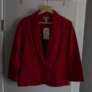NWT Cherry Red Blazer